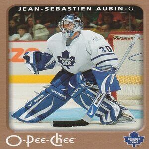 Jean-Sebastien Aubin - 2006-07 O Pee Chee Hockey Card